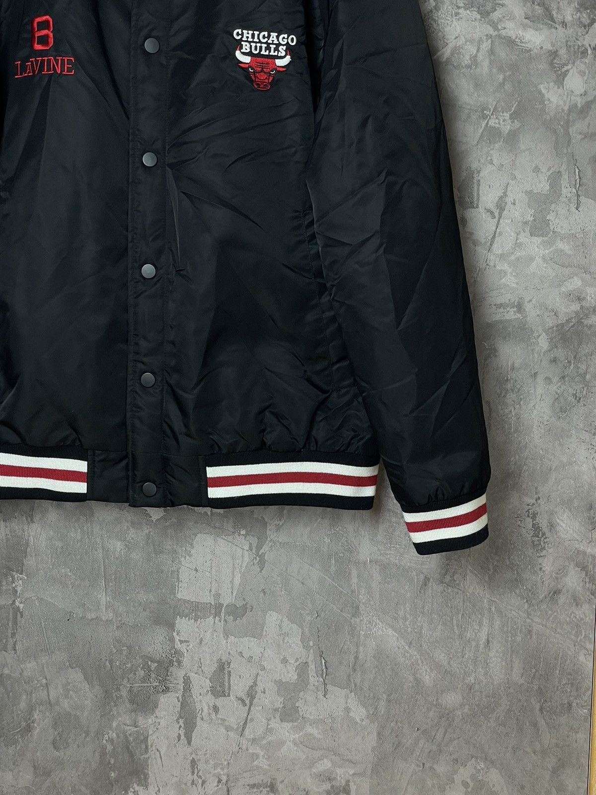 Other Chicago Bulls Bomber Jacket NBA varsity Y2K Baggy Size US L / EU 52-54 / 3 - 6 Thumbnail