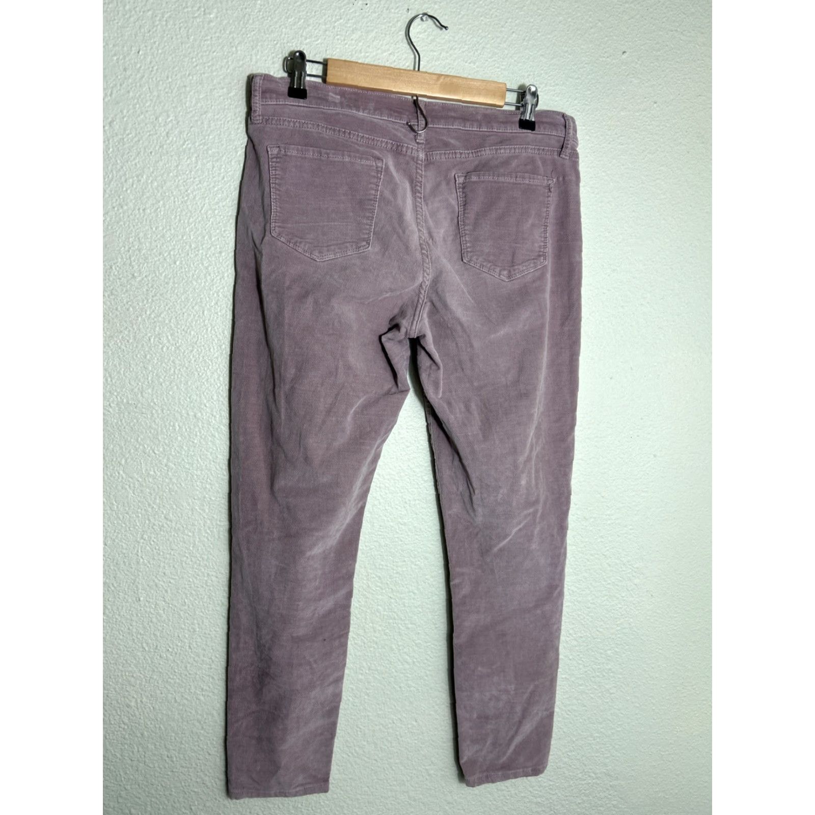 Banana Republic VINTAGE Banana Republic Womens Pants Skinny Corduroy Pink 8 Regular 34x29 Chino Mens Womens Boys Girls Size 30" / US 8 / IT 44 - 7 Thumbnail
