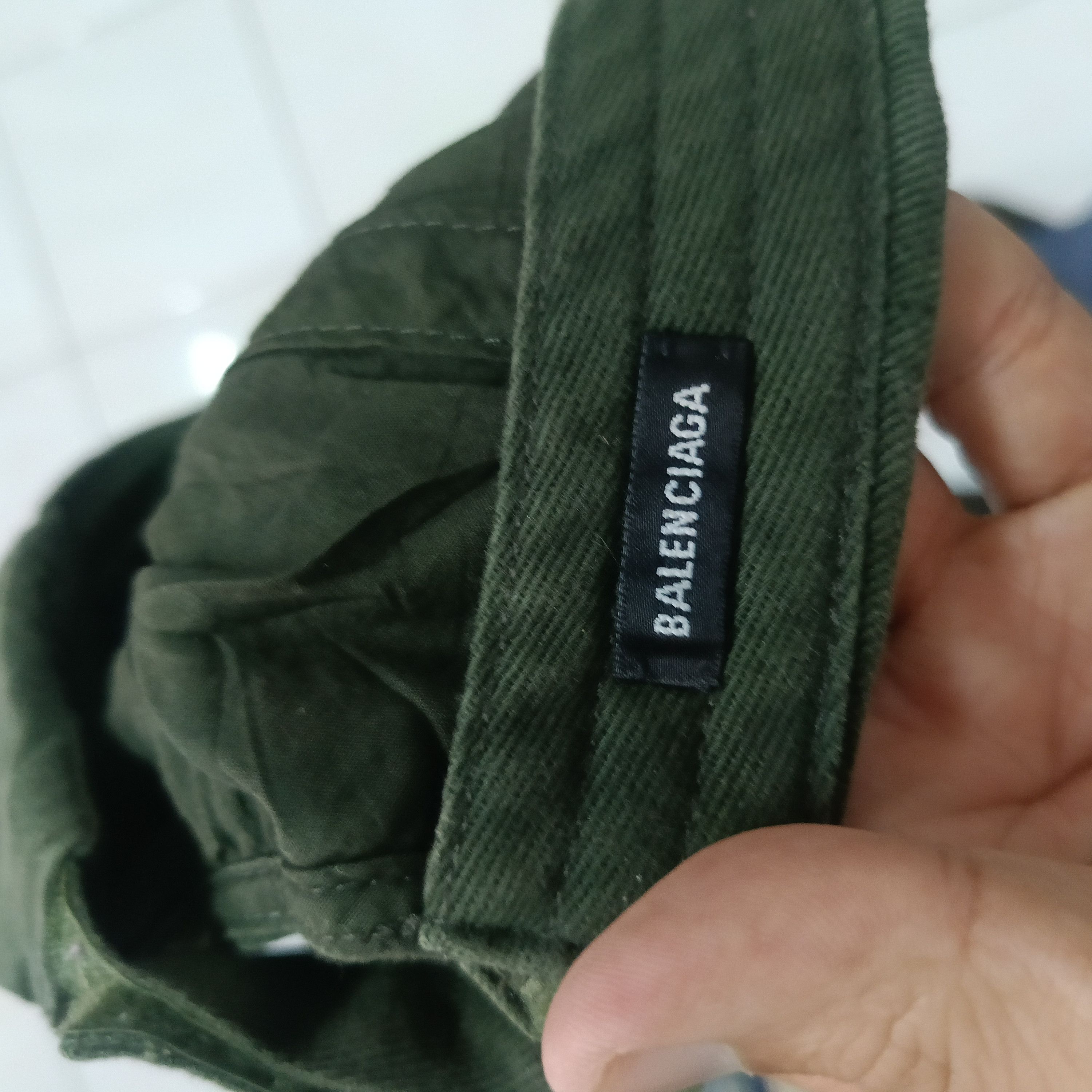 Balenciaga Balenciaga Embroidery Logo Hat OG Size ONE SIZE - 7 Thumbnail