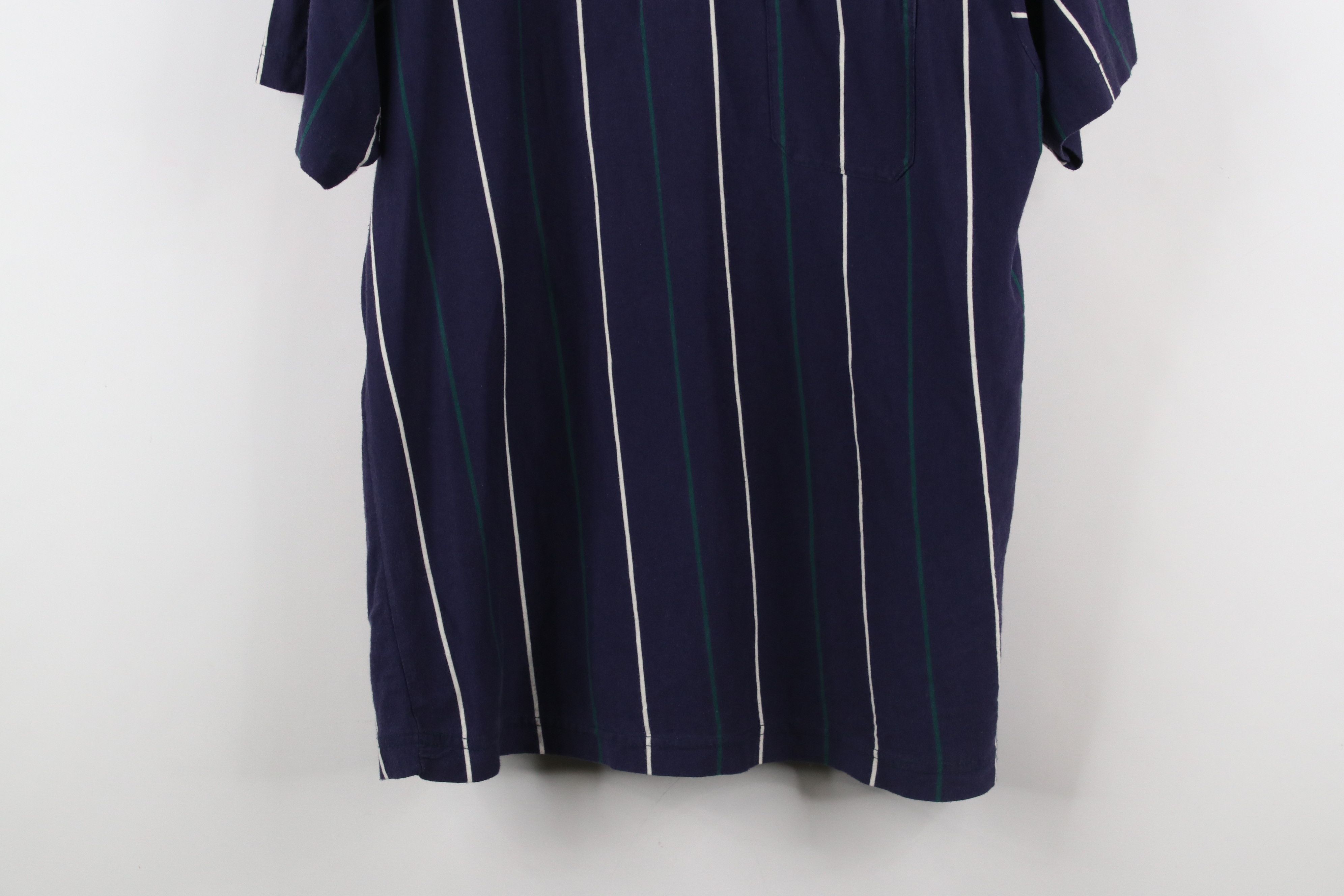 Vintage Vintage 90s Streetwear Striped Knit Collared Golf Polo Shirt Size US L / EU 52-54 / 3 - 3 Thumbnail