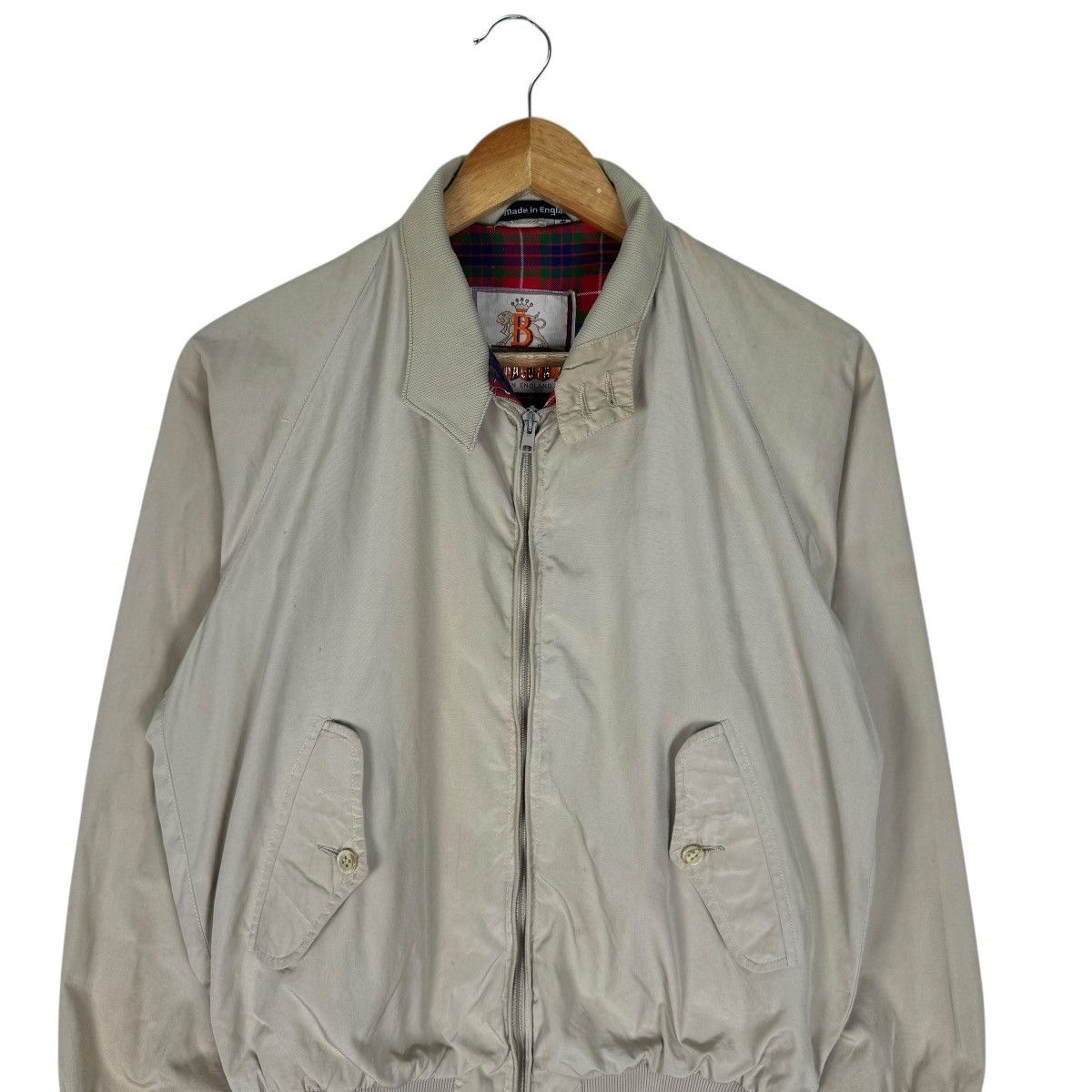 Baracuta 🌟90s BARACUTA G9 ENGLAND ZIPPER AERO HERRINGTON JACKET Size US S / EU 44-46 / 1 - 3 Thumbnail