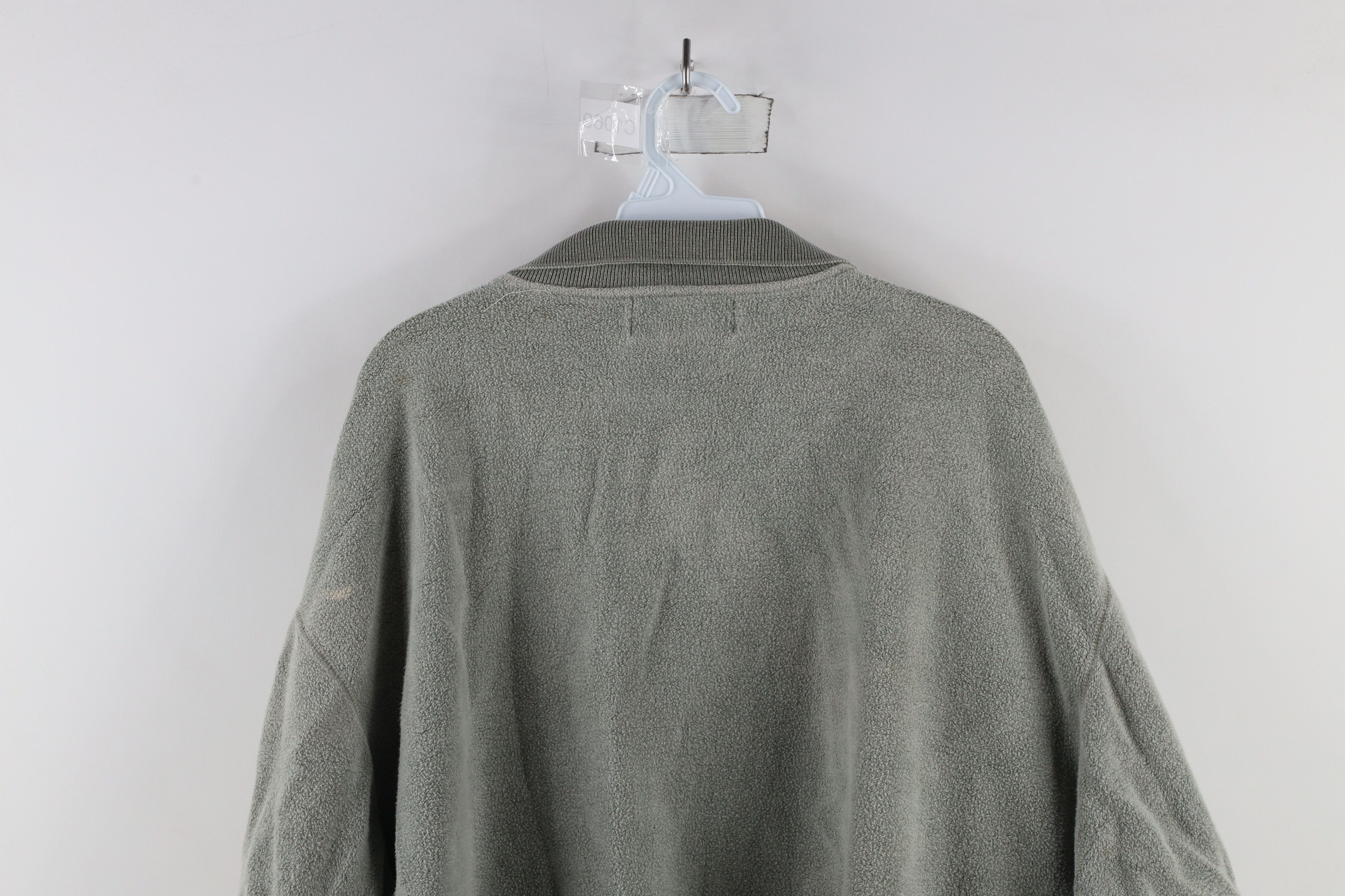 Vintage Vintage 90s Streetwear Stonewash Fleece Collared Sweatshirt Size US XXL / EU 58 / 5 - 16 Thumbnail