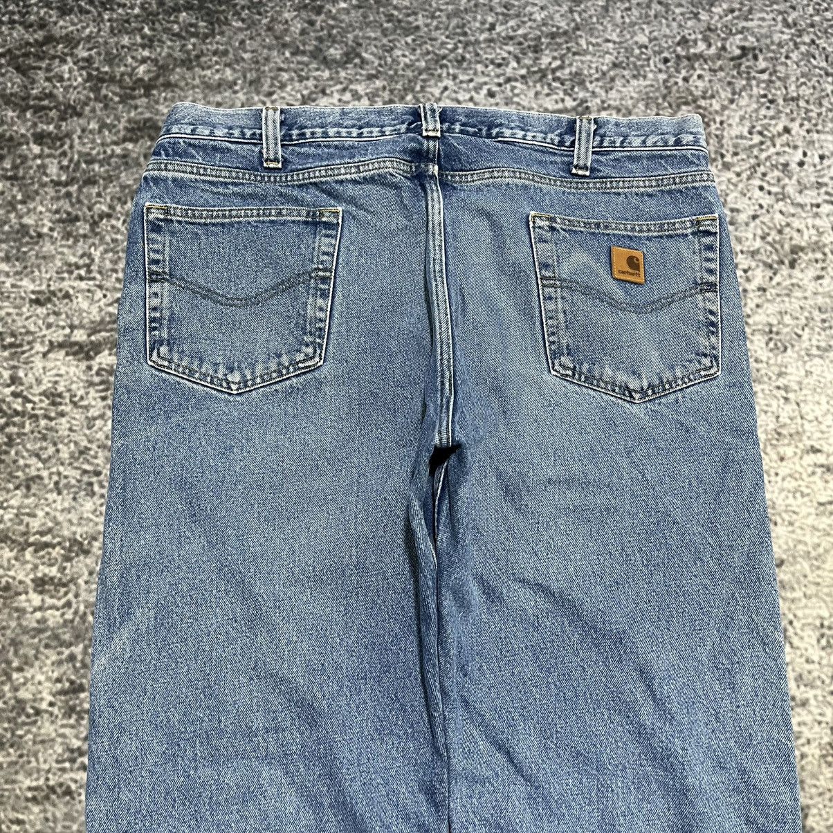 Carhartt Vintage Carhartt Blue Workwear Skater 2000s Jeans 40x33 Size US 40 / EU 56 - 3 Thumbnail
