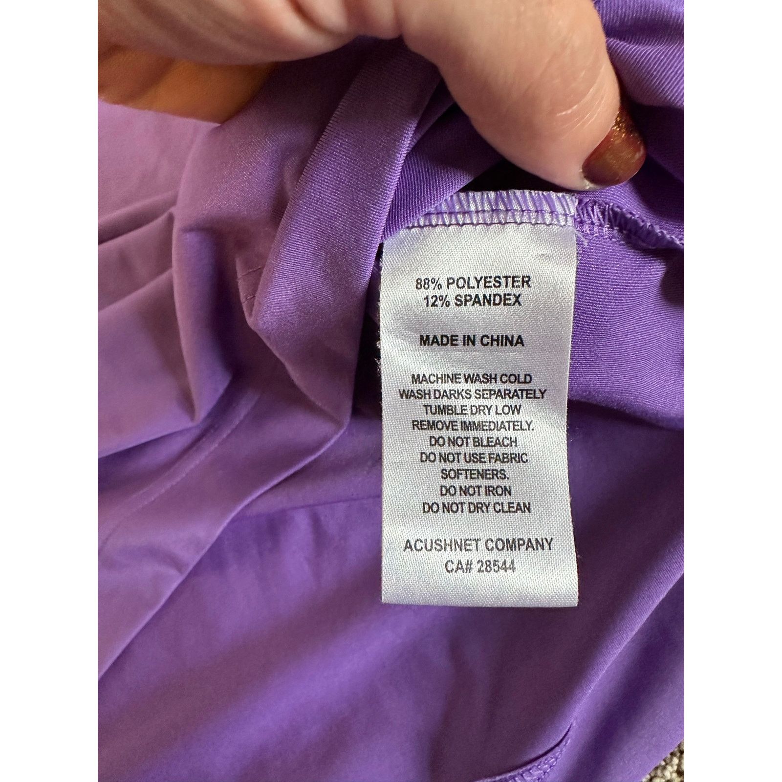 Footjoy FootJoy FJ ProDry Golf Polo Shirt Purple Casual Performance Size US L / EU 52-54 / 3 - 6 Thumbnail