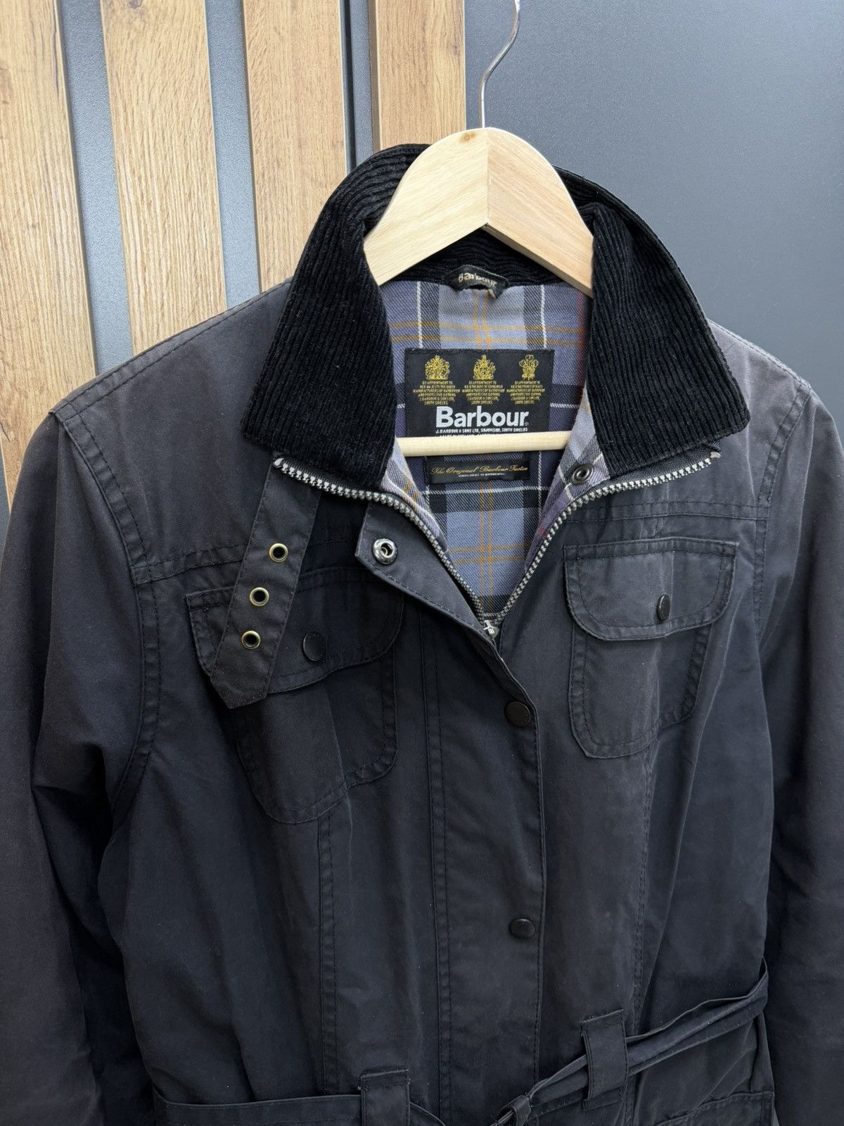 Barbour Barbour Utility Max Wax Jacket Women’s Size 10 Size M / US 6-8 / IT 42-44 - 6 Thumbnail