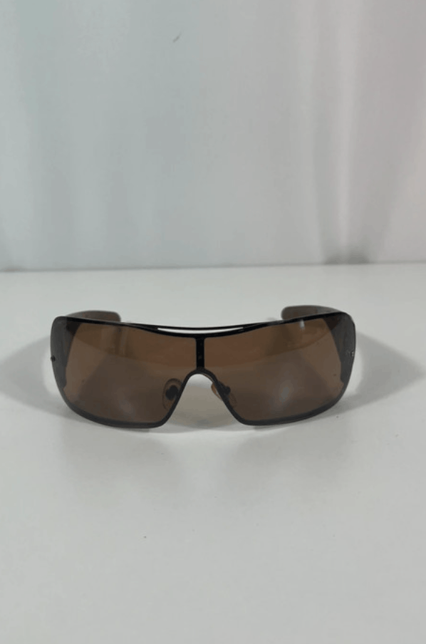 Prada PRADA Sunglasses Star Flame Wrap Shield Metal Size ONE SIZE - 2 Thumbnail