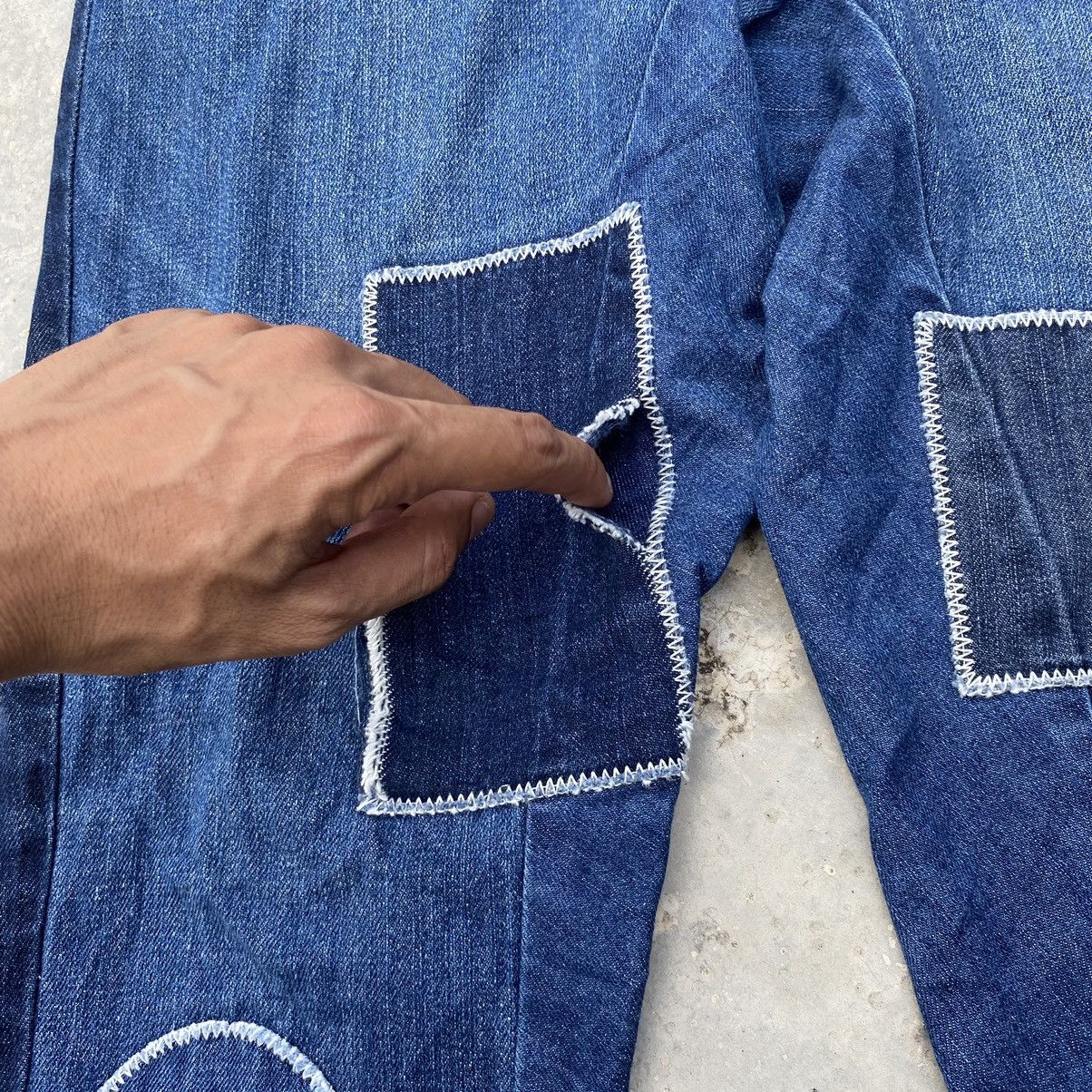 Issey Miyake × Japanese Brand × Ne-Net vintage ne-net patchwork jeans Size US 31 - 6 Thumbnail