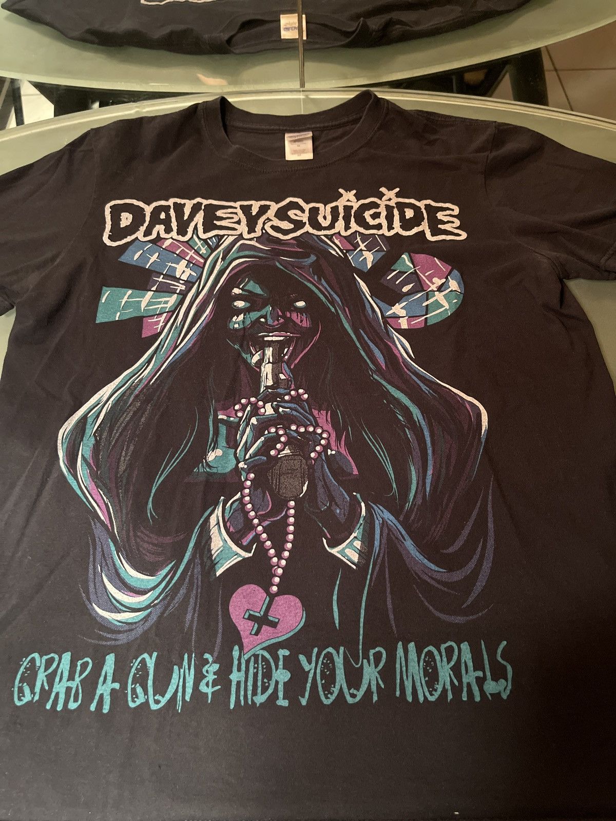 Other DAVEY SUICIDE Hide Your Morals Shirt M Size US M / EU 48-50 / 2 - 6 Thumbnail