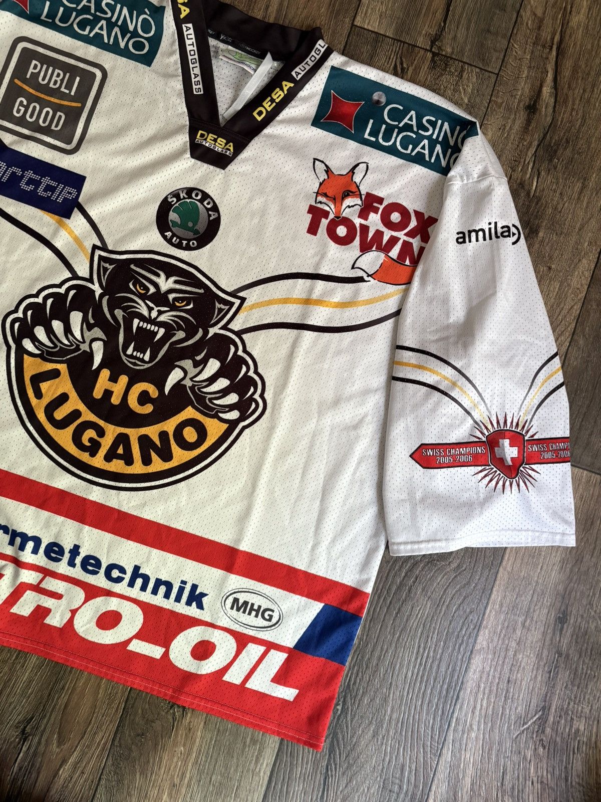 Other HC Lugano Swiss Champion 2005-2006 Interhockey Jersey Size US XXL / EU 58 / 5 - 2 Thumbnail