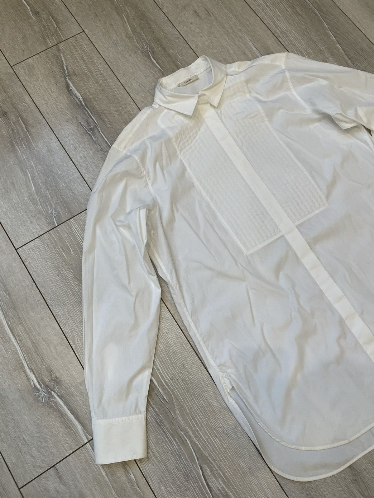 Celine Celine white shirt Size M / US 6-8 / IT 42-44 - 2 Thumbnail