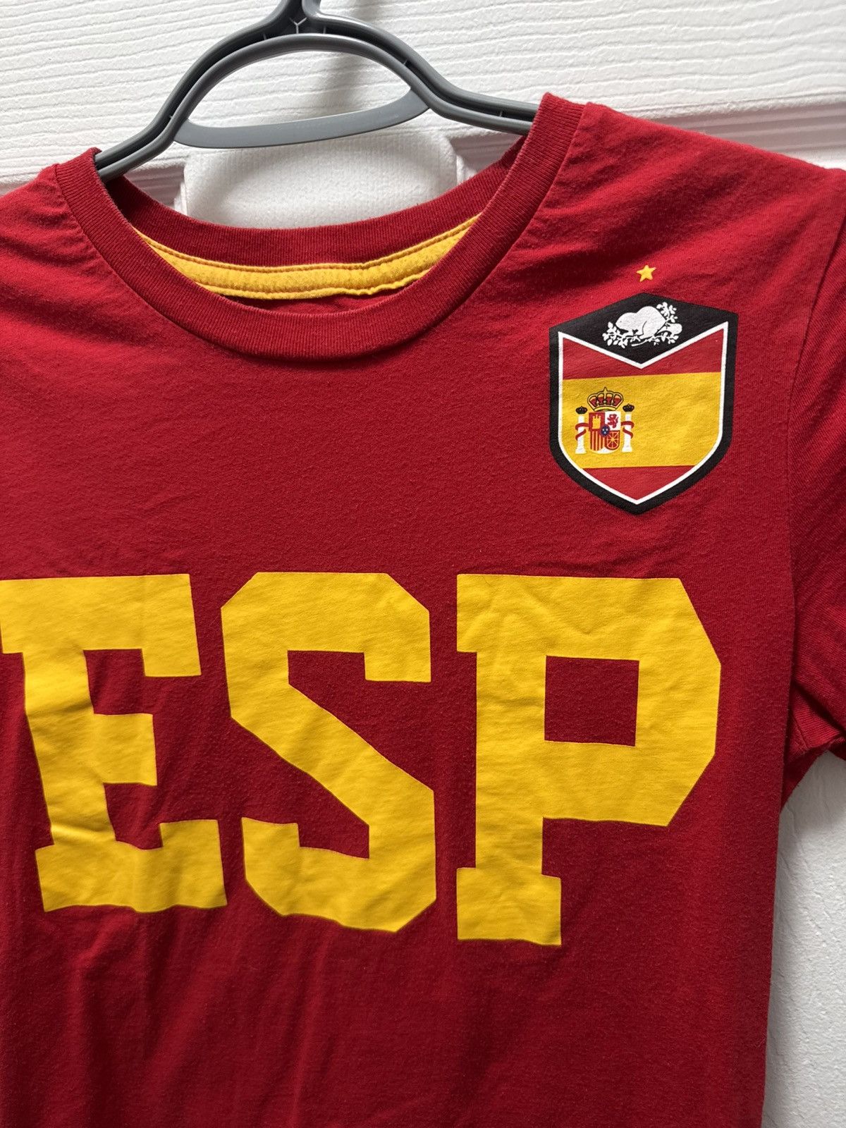 Roots Roots ESP Spain Football Soccer Shirt Red #6 Mikel Merino Size US S / EU 44-46 / 1 - 3 Thumbnail