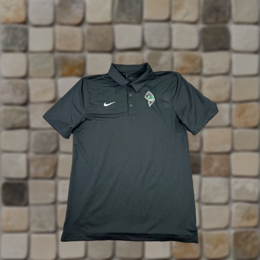 Nike Nike Polo Shirt Mens Medium Black Nike Golf Dri-Fit Logo Short Sleeve Casual Size US M / EU 48-50 / 2 - 1 Thumbnail