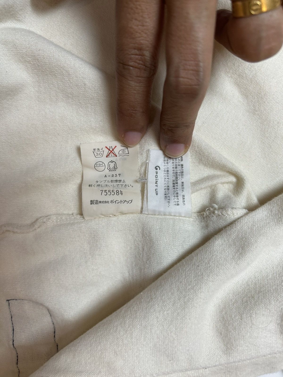 Designer × Hai Sporting Gear × Issey Miyake HAI SPORTING GEAR PATCHED LONG SLEEVE T-SHIRT Size US M / EU 48-50 / 2 - 8 Thumbnail