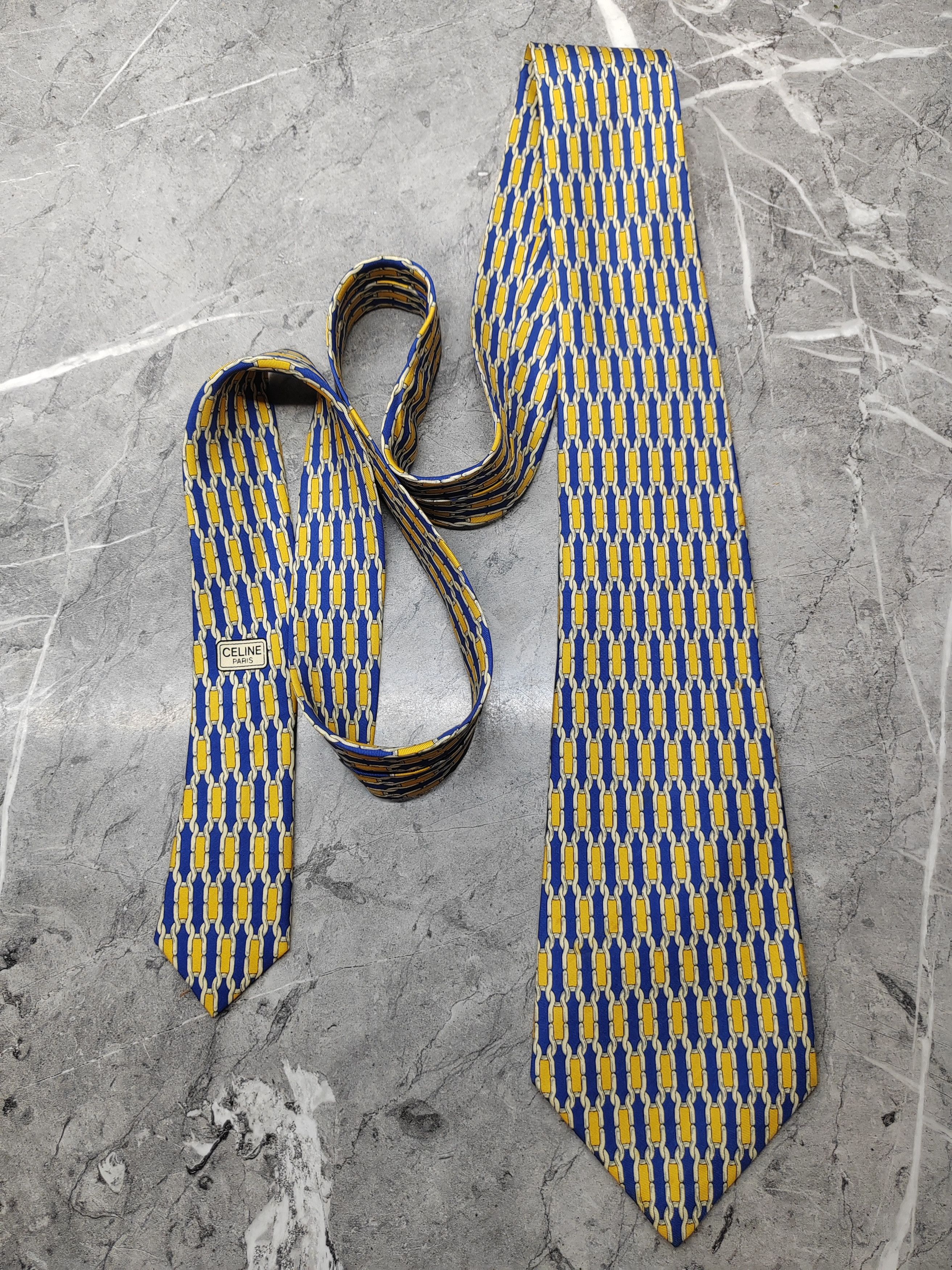 Celine Celine Tie Size ONE SIZE - 3 Thumbnail