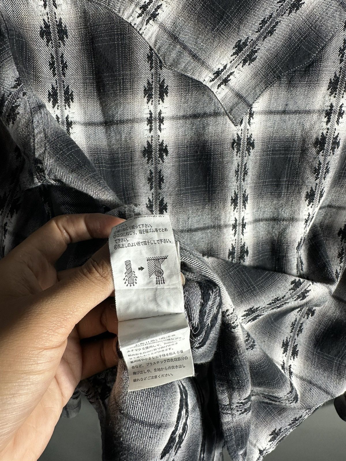20471120 90s WESTERN GOTHIC SHIRT JUNYA WATANABE CDG STYLE Size US M / EU 48-50 / 2 - 13 Thumbnail