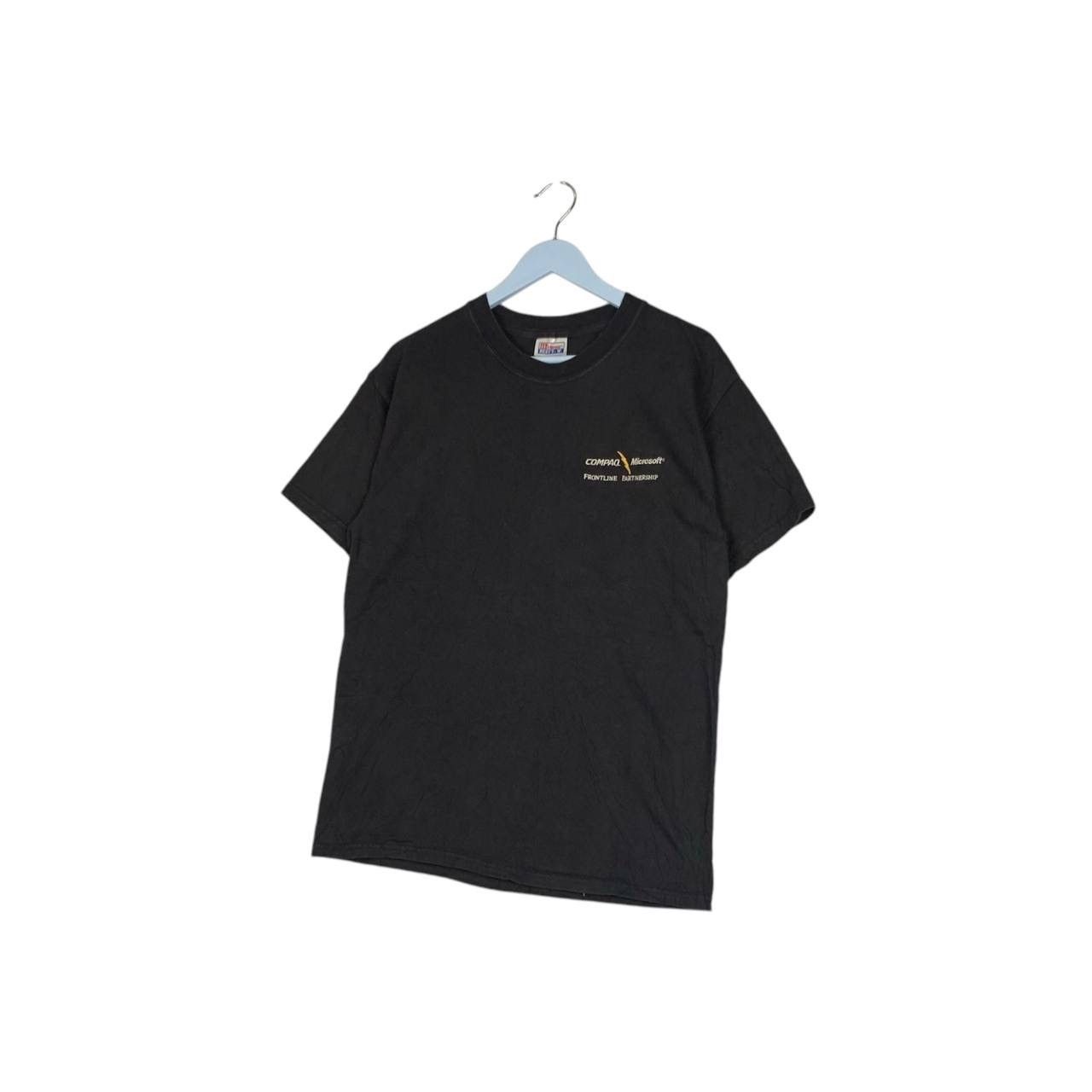 Designer × Hanes × Vintage Vintage T-Shirt Hanes beefy compaq microsoft Size US S / EU 44-46 / 1 - 6 Thumbnail