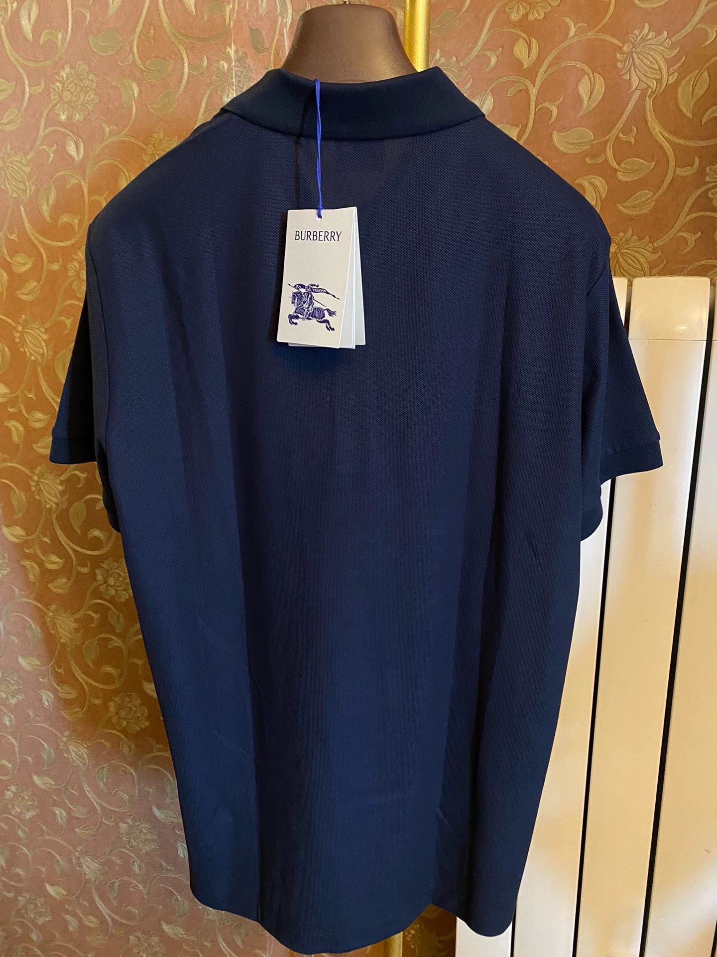 Burberry Men's Burberry New Equestrian Knight Polo Shirt Size US L / EU 52-54 / 3 - 4 Thumbnail