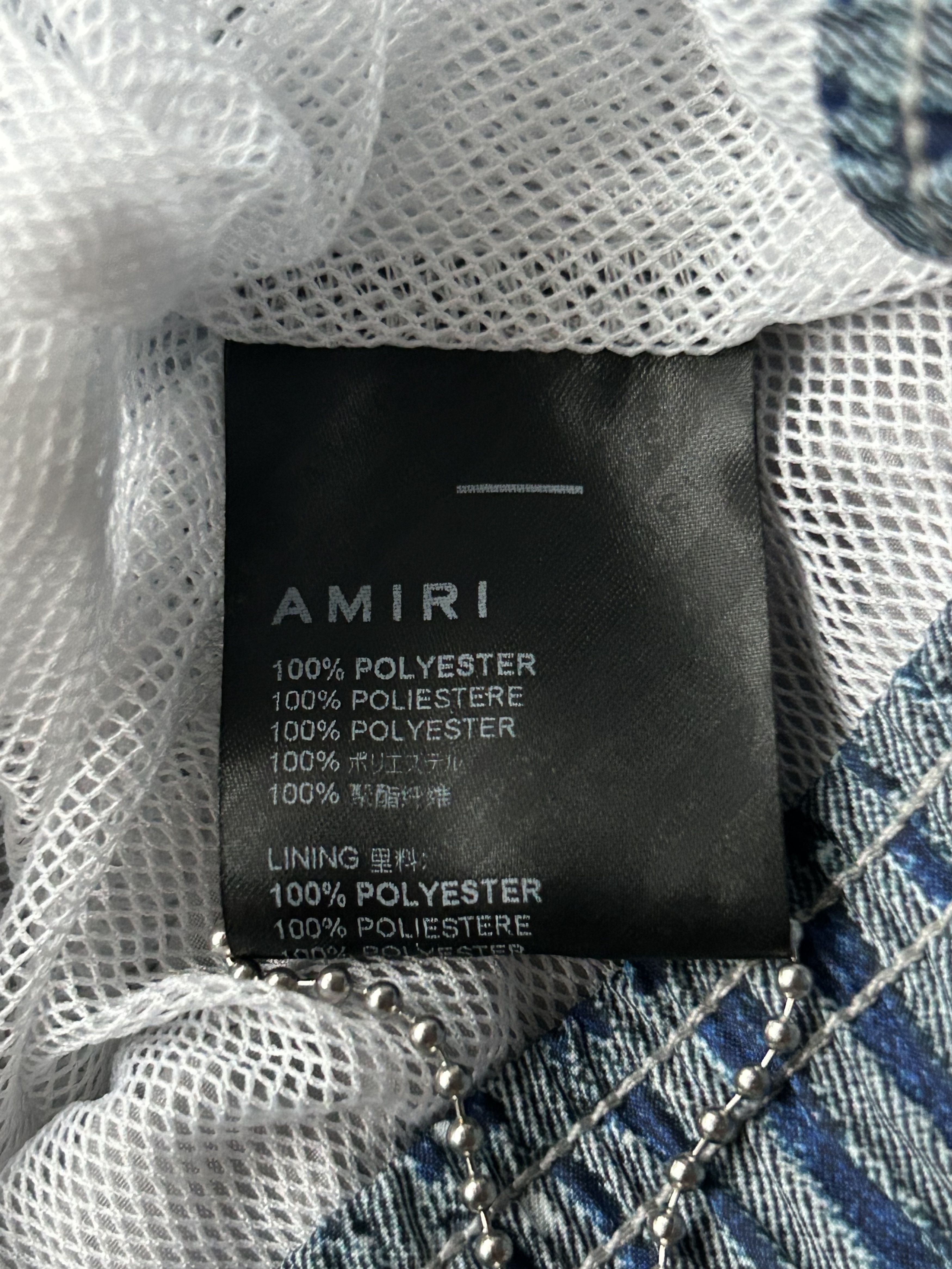 Amiri Amiri Blue Gradient Core Logo Swimshorts Size US 38 / EU 54 - 4 Thumbnail