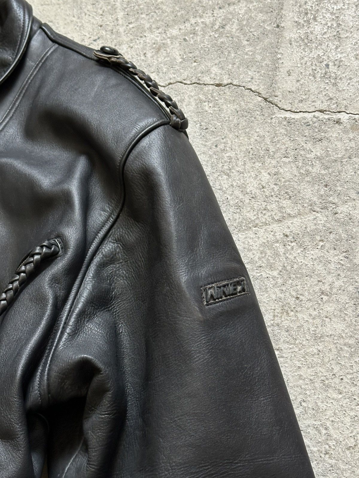 Other Leather Jacket Wintex Black size - 44 Size US S / EU 44-46 / 1 - 7 Thumbnail