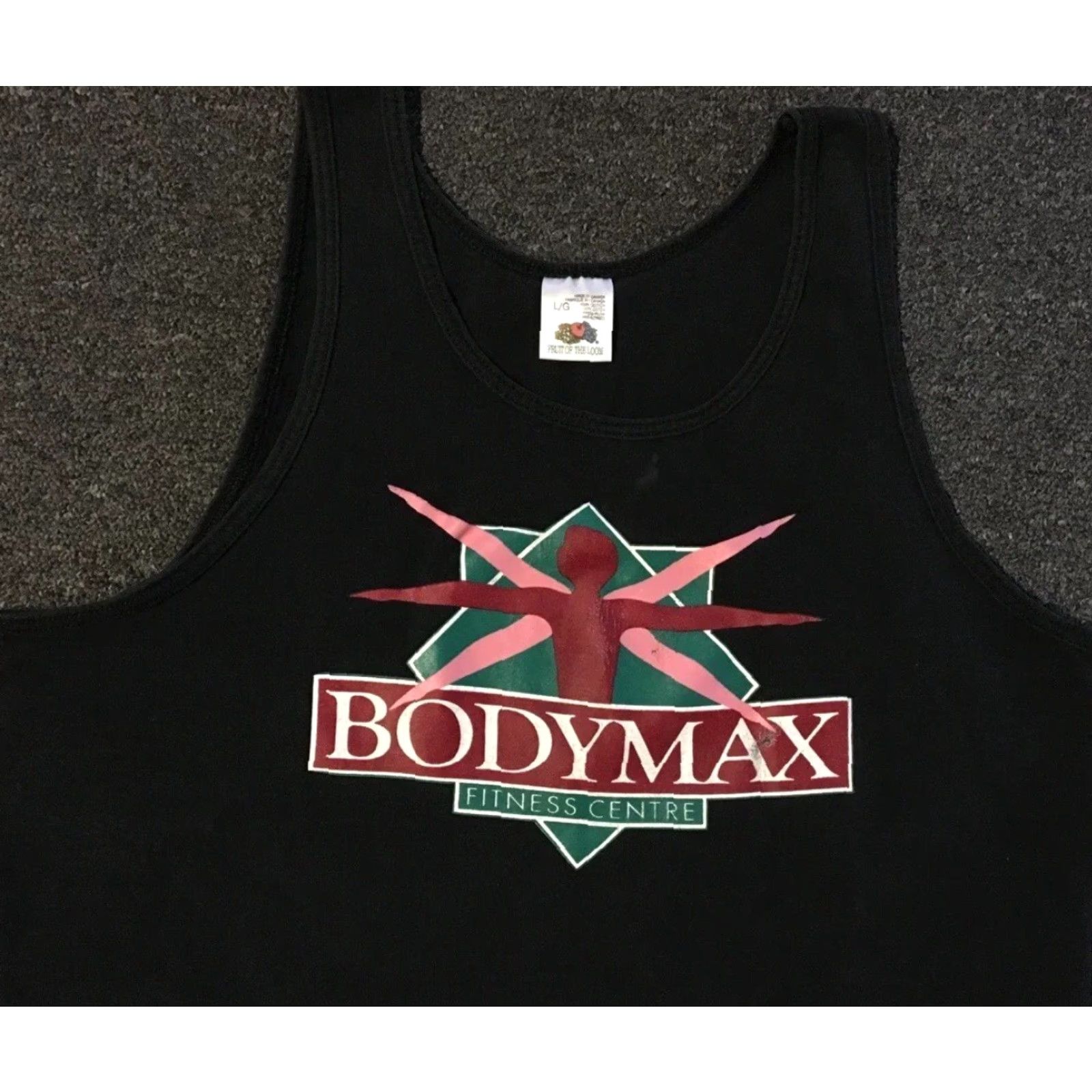 Vintage VINTAGE Bodymax Gym 90s Tank Top T-Shirt Men S Black 80s 90s Grunge Gym Weight Lifting Track & Field Sports USA Monkey Gorilla Funny Humor Size US S / EU 44-46 / 1 - 4 Thumbnail