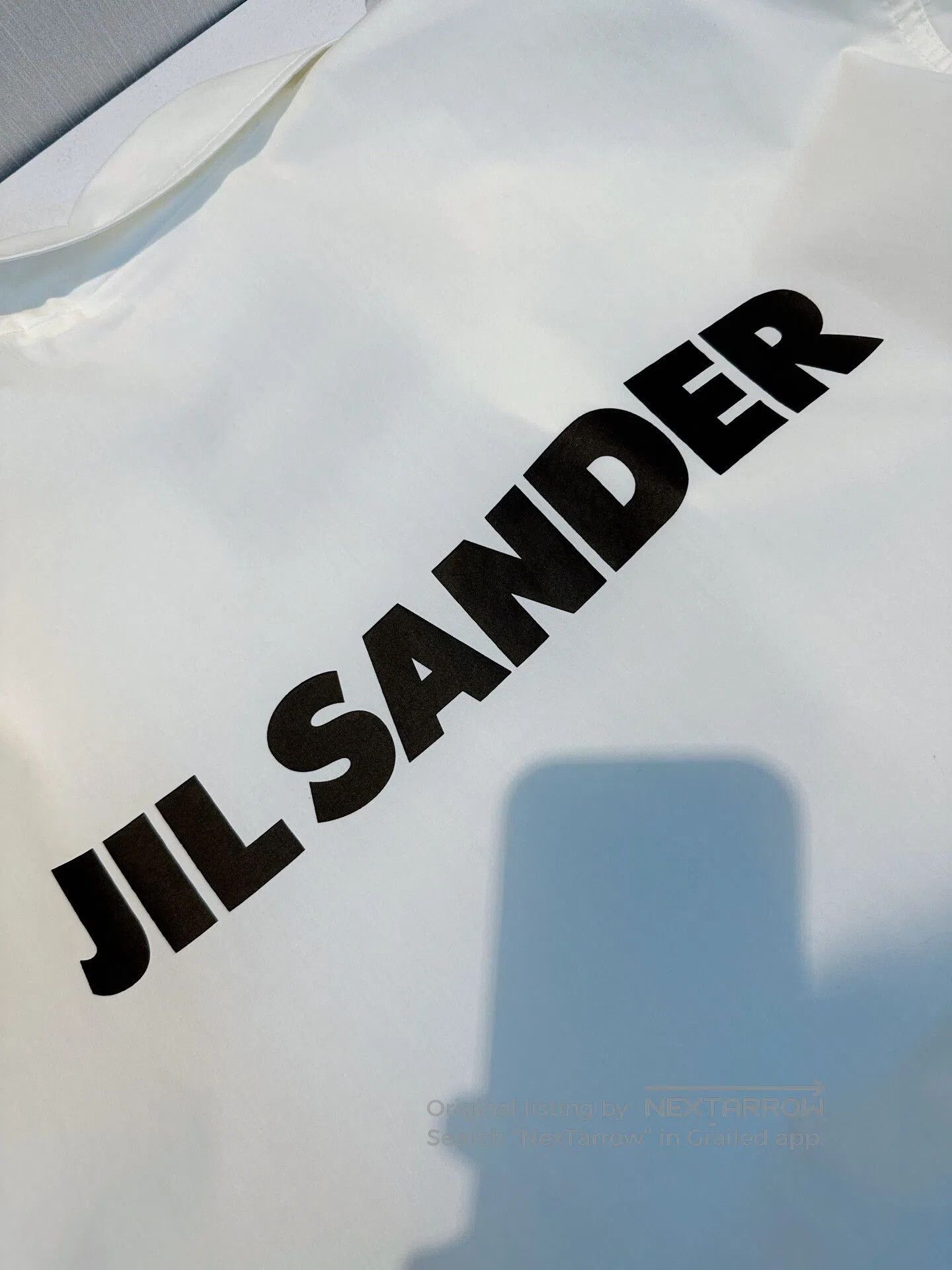 Jil Sander JIL SANDER White Casual Coat. Size US M / EU 48-50 / 2 - 5 Thumbnail