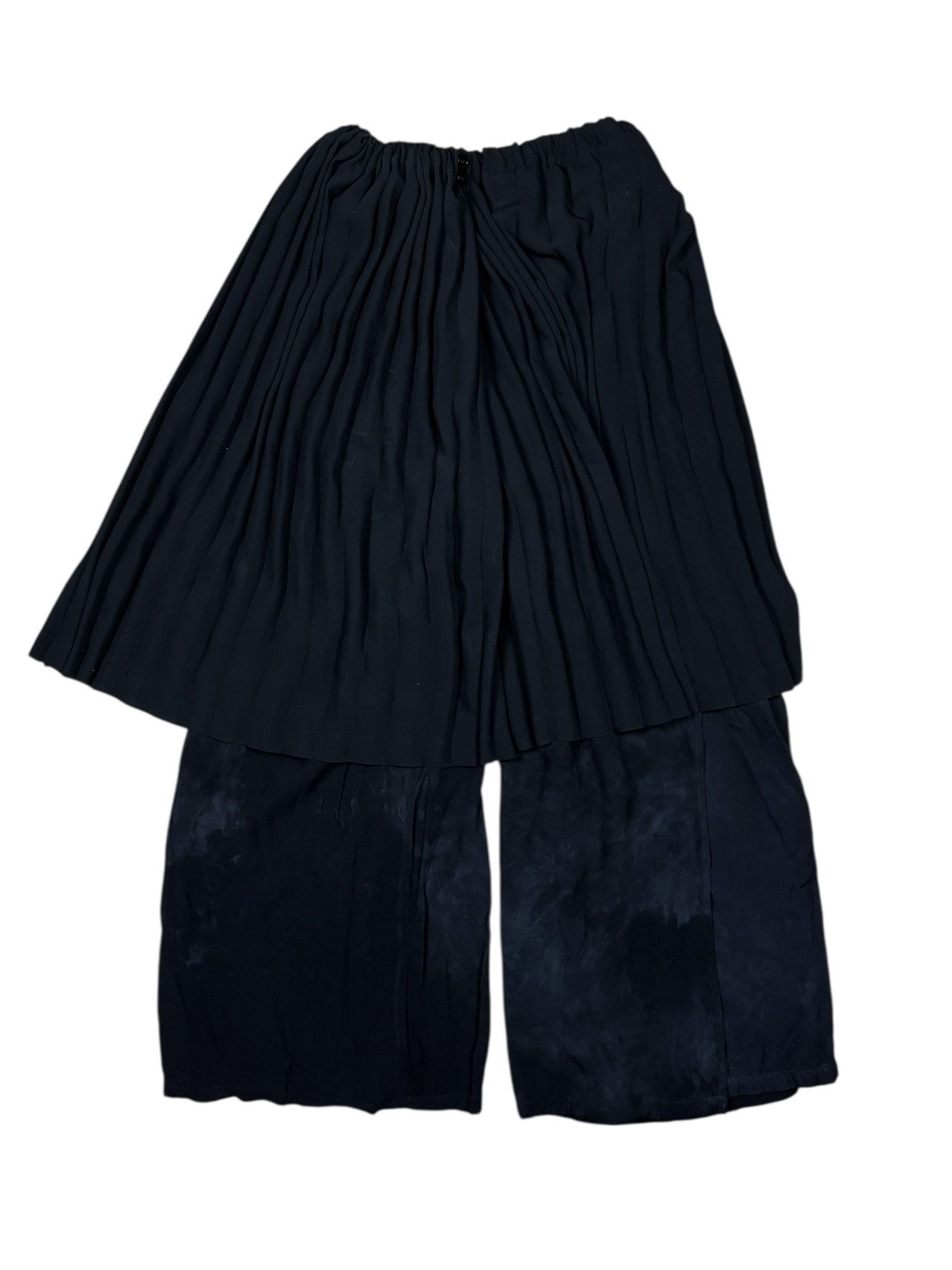 Issey Miyake Issey Miyake Layered Pleated Skirt Trousers Size 28" / US 6 / IT 42 - 1 Thumbnail