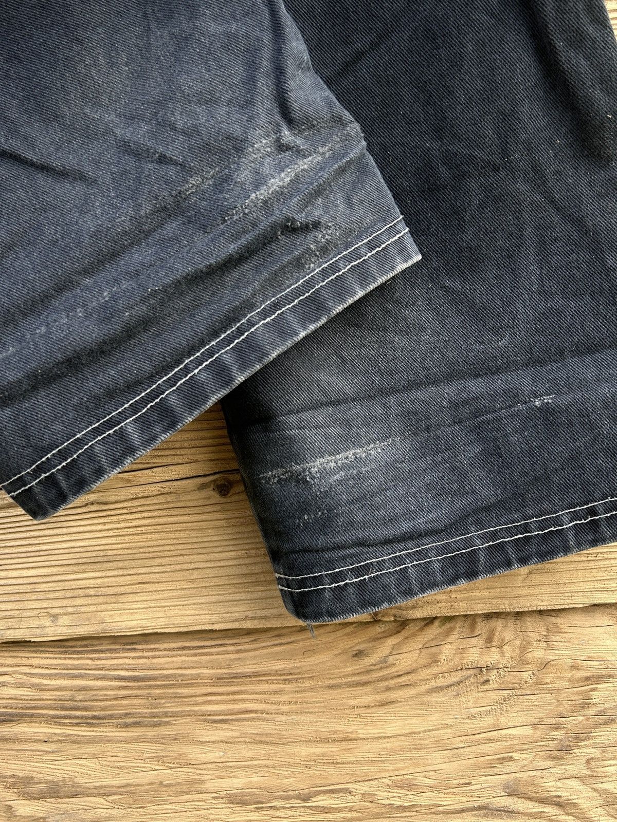 Fubu 90s Vintage Fubu Denim Workwear Carpenter Rap Jeans Pants Size US 31 - 4 Thumbnail