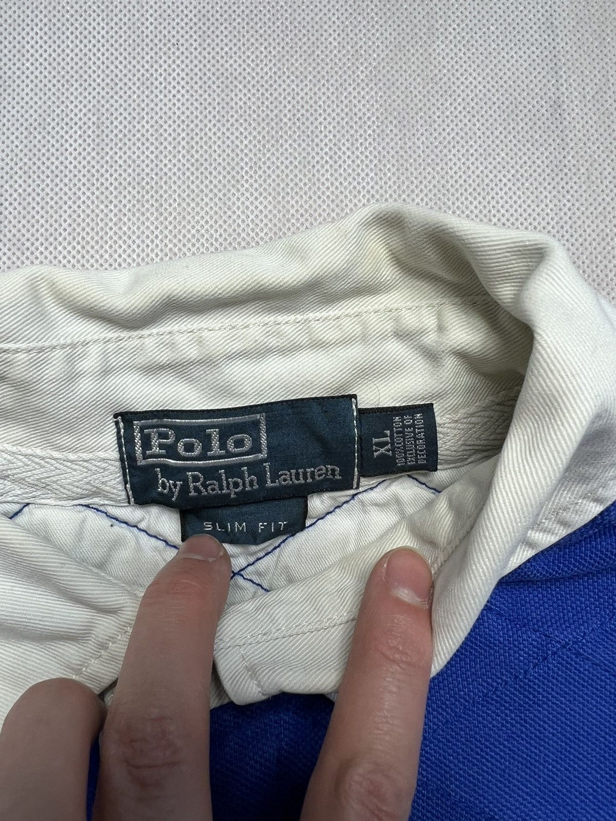 Polo Ralph Lauren × Vintage Polo Shirt Polo Ralph Lauren Rugby Chief Keef Vintage 90’s Size US XL / EU 56 / 4 - 3 Thumbnail