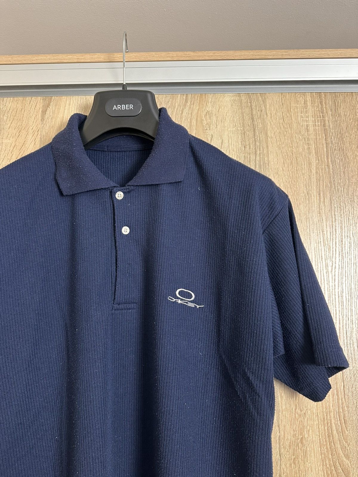 Oakley 🔥 90s OAKLEY Software USA Polo T Shirt Logo Vintage Y2K Size US XL / EU 56 / 4 - 4 Thumbnail