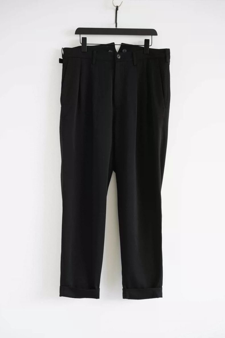 Yohji Yamamoto Yohji Yamamoto size 3 22aw fishtail wool trousers 2504-Nex Size US 30 / EU 46 - 1 Thumbnail