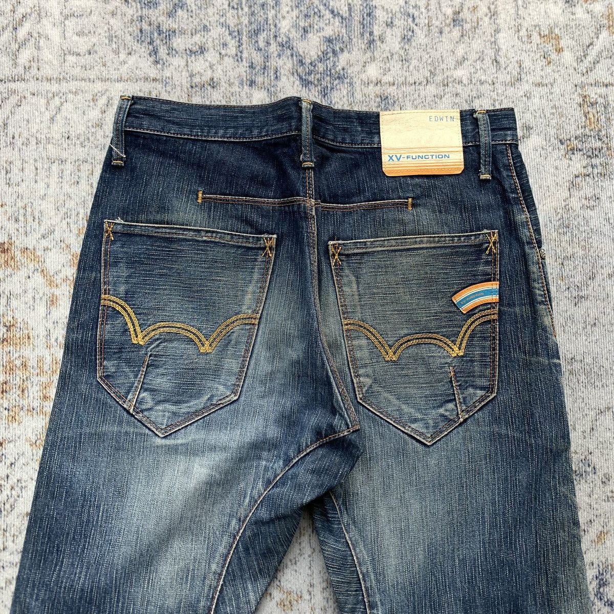 Japanese Brand 2000s Japanese Brand Edwin Mud Wash Wide Flared Denim Pants Size US 29 - 7 Thumbnail