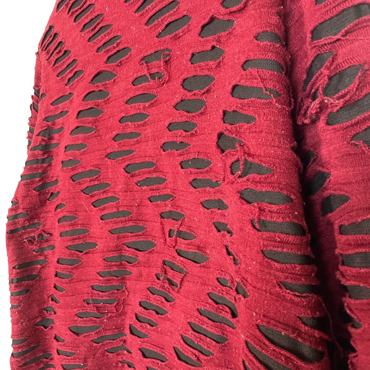 Designer Japanese Bondage Ripped Jacket Size M / US 6-8 / IT 42-44 - 12 Thumbnail