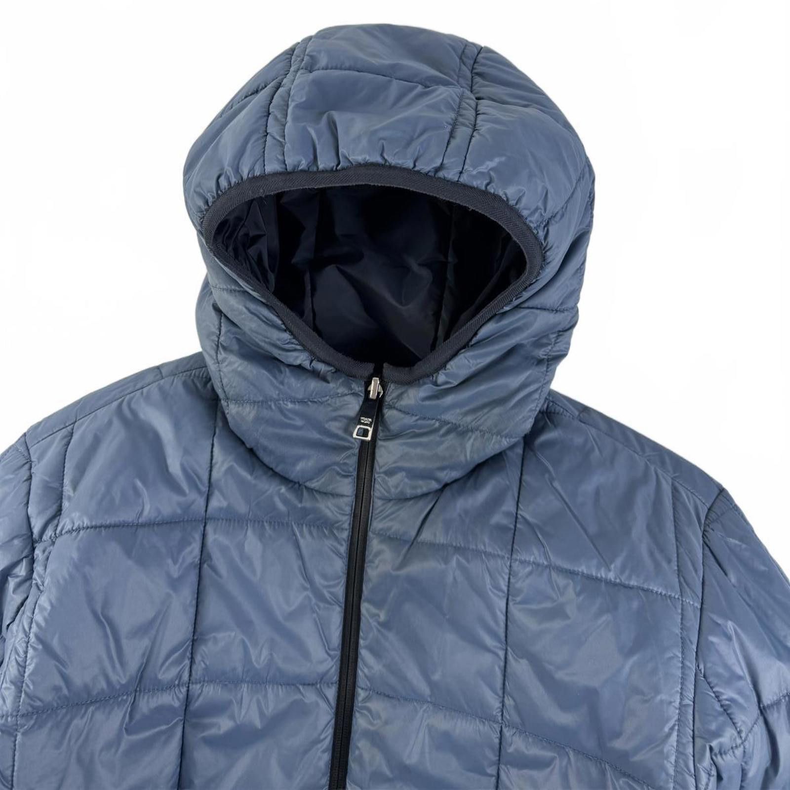 Prada Prada Milano Nylon Reversible Navy Blue Puffer Jacket Medium Size US M / EU 48-50 / 2 - 7 Thumbnail