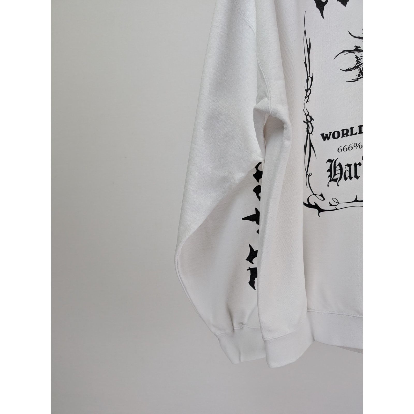 Vetements o1rshd1 Pret a Porter Hoodie in White Size US L / EU 52-54 / 3 - 13 Thumbnail