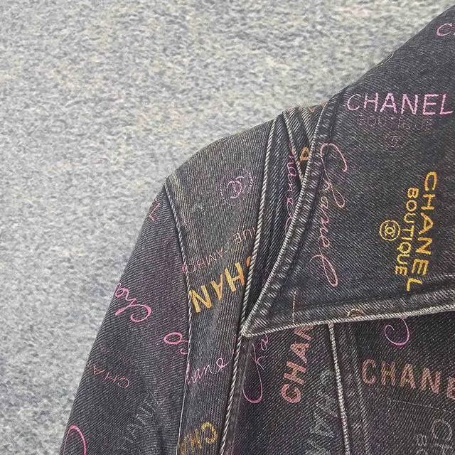 Chanel Chanel Full-print denim jacket Size M / US 6-8 / IT 42-44 - 3 Thumbnail