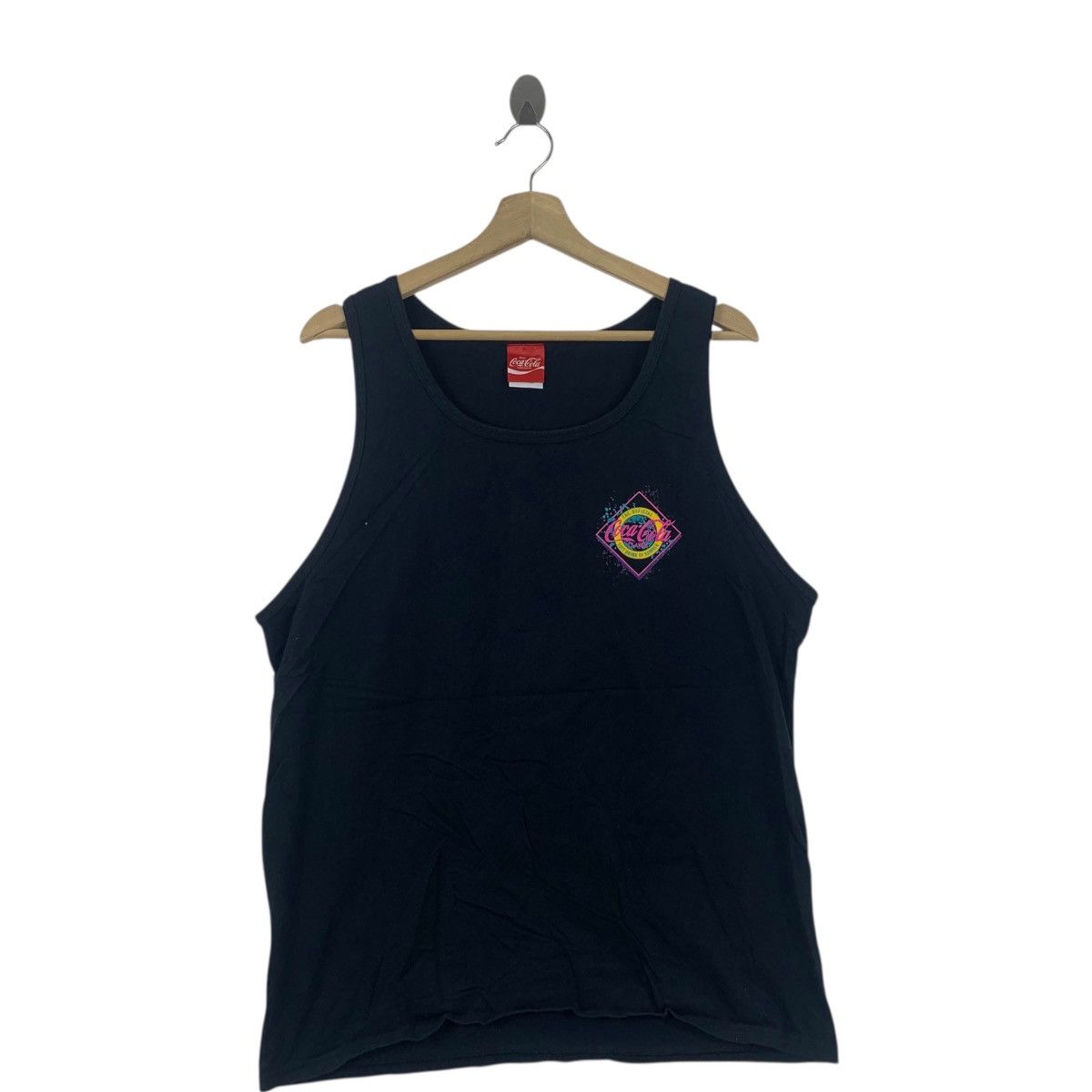 Coca Cola COCA COLA COKE Soft Drink Of Summer Tank Top Tee Shirt Size L / US 10 / IT 46 - 4 Thumbnail