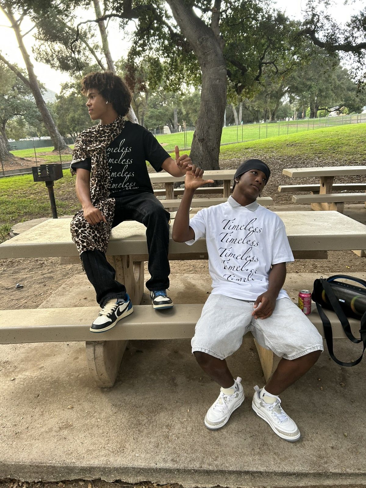 Other TIMELESS BRAND TEE BLACK Size US L / EU 52-54 / 3 - 3 Thumbnail