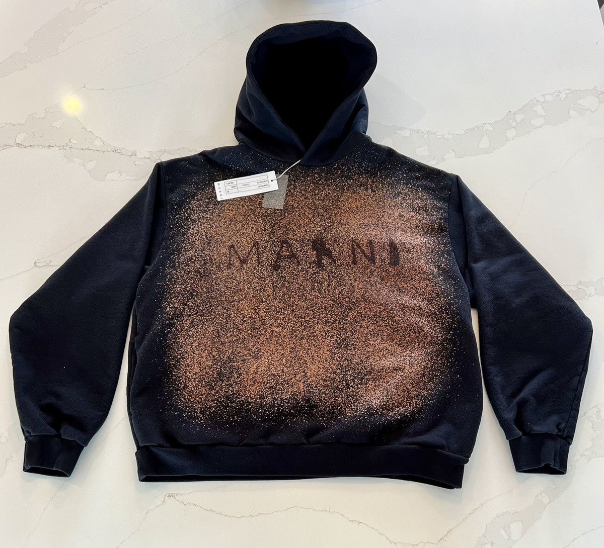 Marni New Marni Brown Spray Paint Found Objects Logo 50 Size US M / EU 48-50 / 2 - 7 Thumbnail