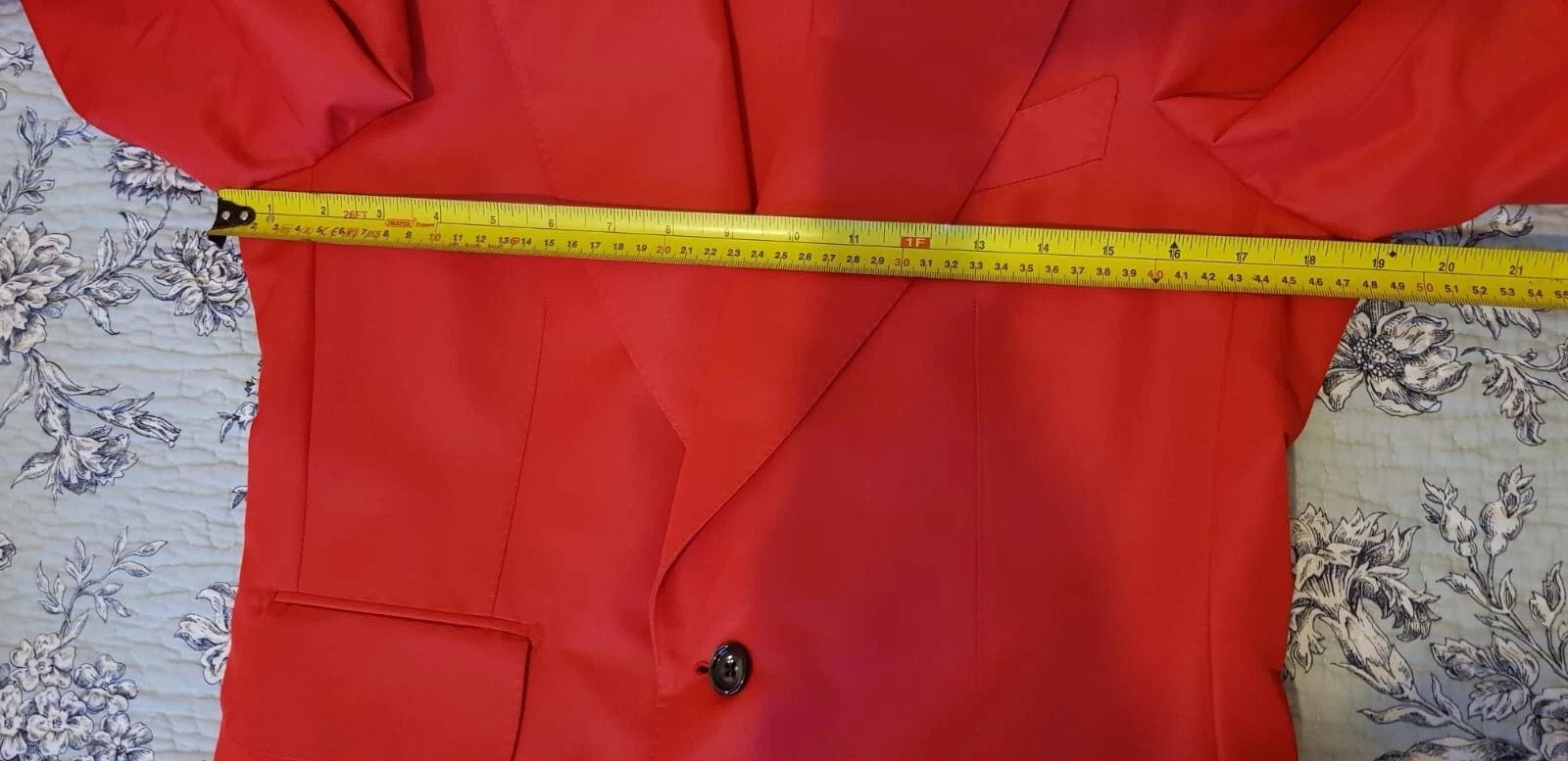 Tom Ford o1r1s1ebx0725 Atticus Jumpsuit Suits Jacket in Red Size US S / EU 44-46 / 1 - 9 Thumbnail