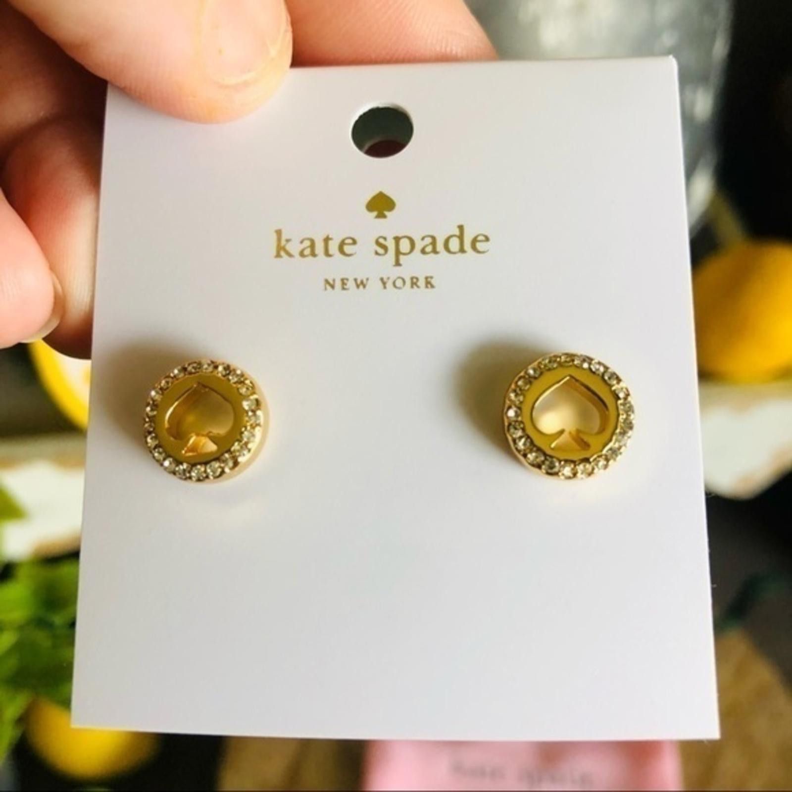 Kate Spade Kate Spade Logo Stud Earrings NWT Size ONE SIZE - 5 Thumbnail
