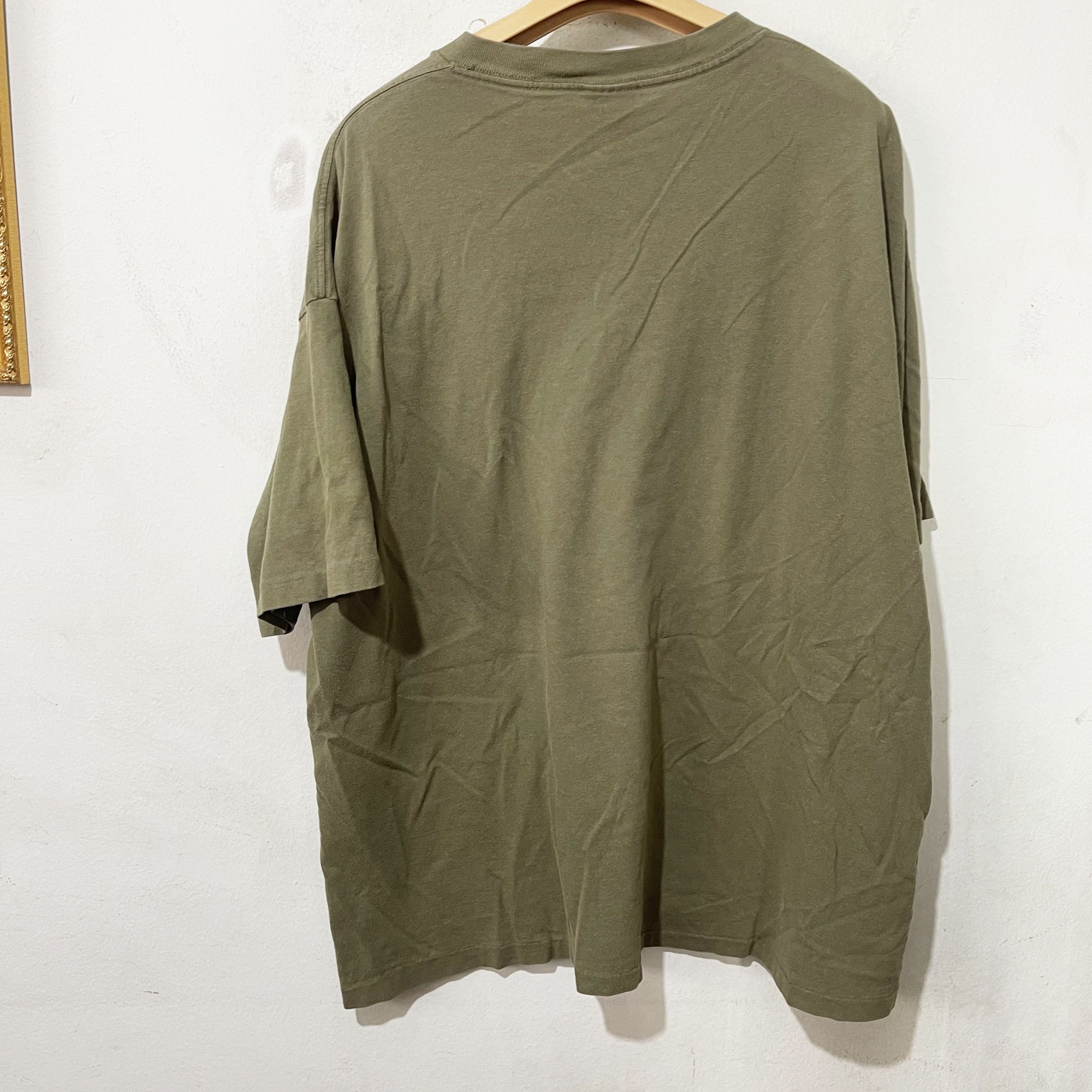 Gap Vintage 90s Gap Olive Pocket T-Shirt Size US XL / EU 56 / 4 - 3 Thumbnail