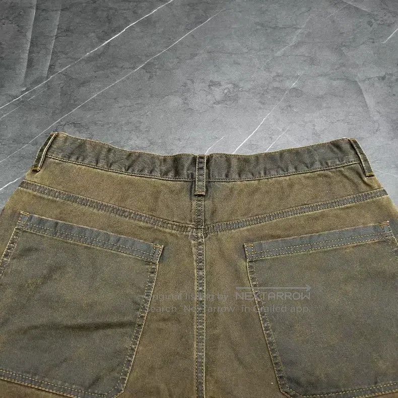 Acne Studios Acne Studios 25SS Distressed Mud Dye Shorts Size US 34 / EU 50 - 4 Thumbnail