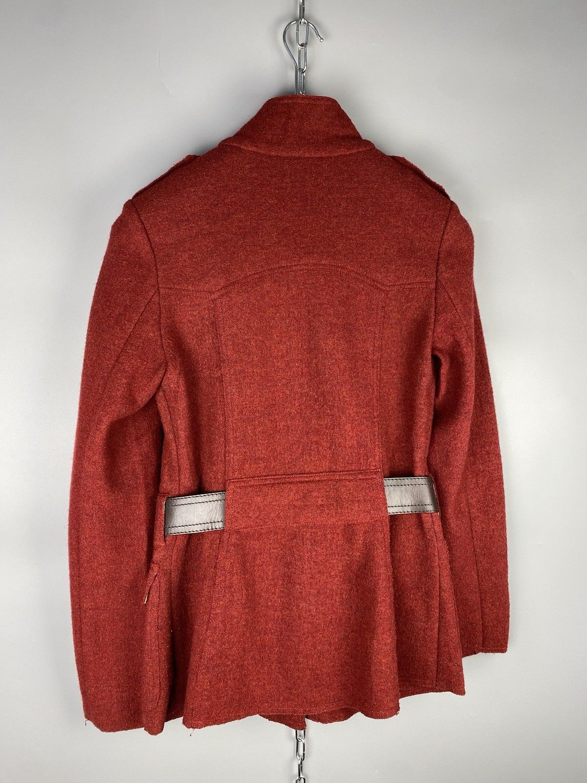 Burberry Burberry Women Luxury Wool Pea Coat Jacket Size S / US 4 / IT 40 - 13 Thumbnail