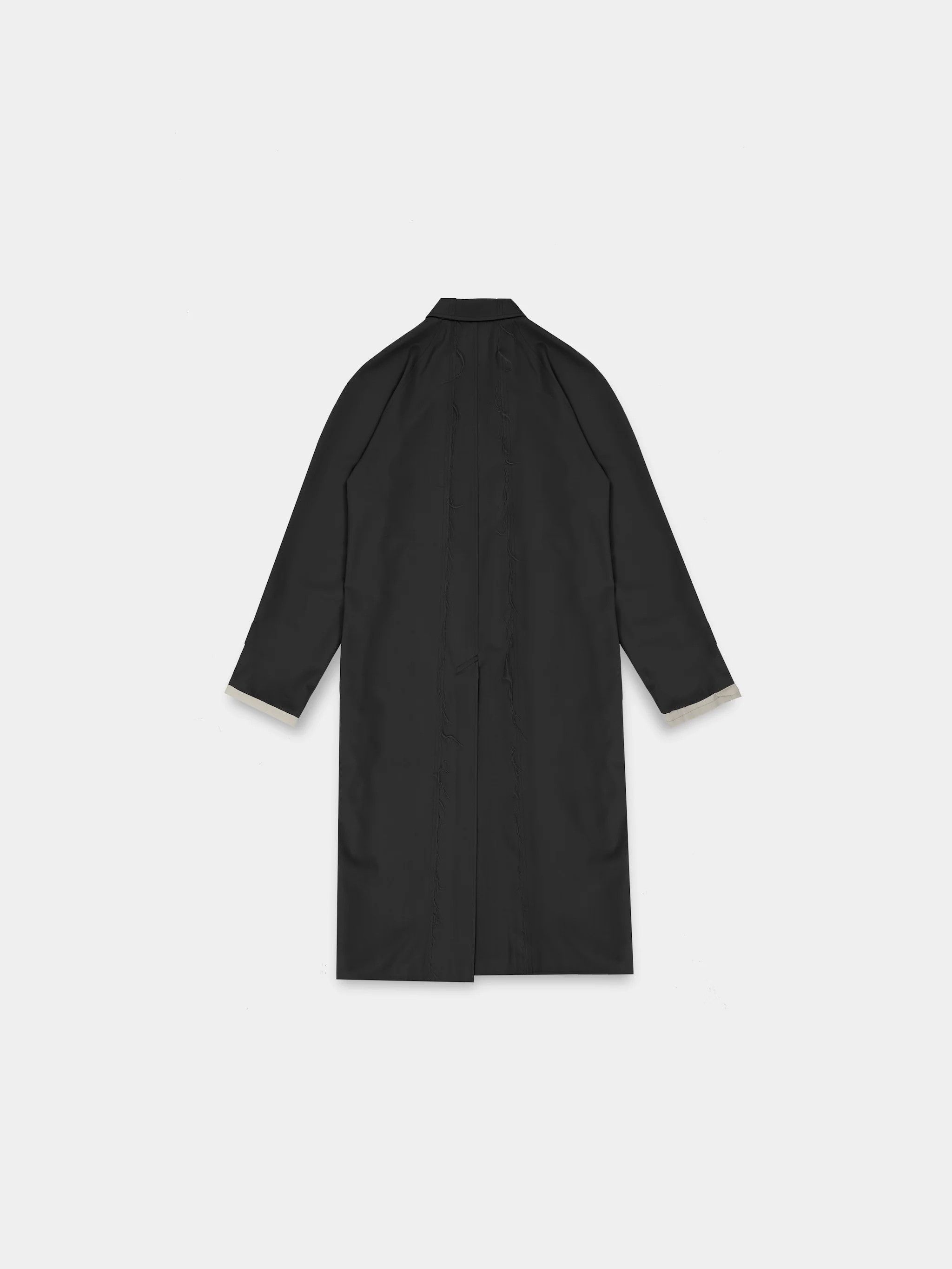 Vuja De 💚 Vuja De THE “LIEN” VIRGIN WOOL COAT IN MATTE BLACK Size US S / EU 44-46 / 1 - 2 Thumbnail