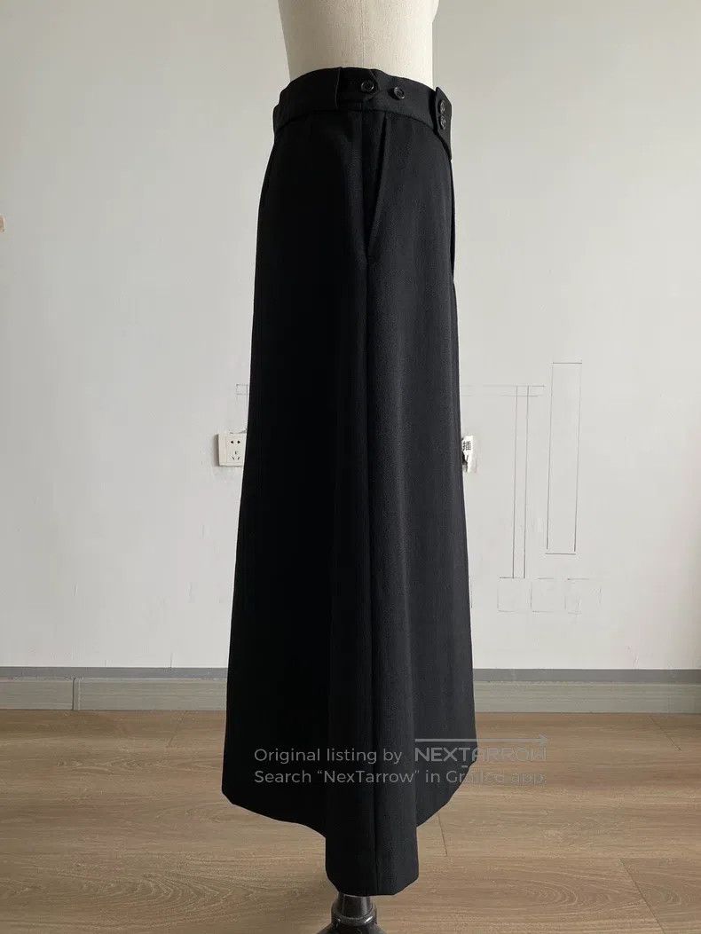 Comme des Garcons Comme Des Garcons size M Torn Deconstructed Wool Skirt Size 23" - 2 Thumbnail