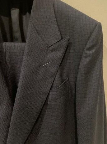 Tom Ford o1w1db10724 Shelton Fit Wool Jacket in Dark Grey Size US L / EU 52-54 / 3 - 2 Thumbnail