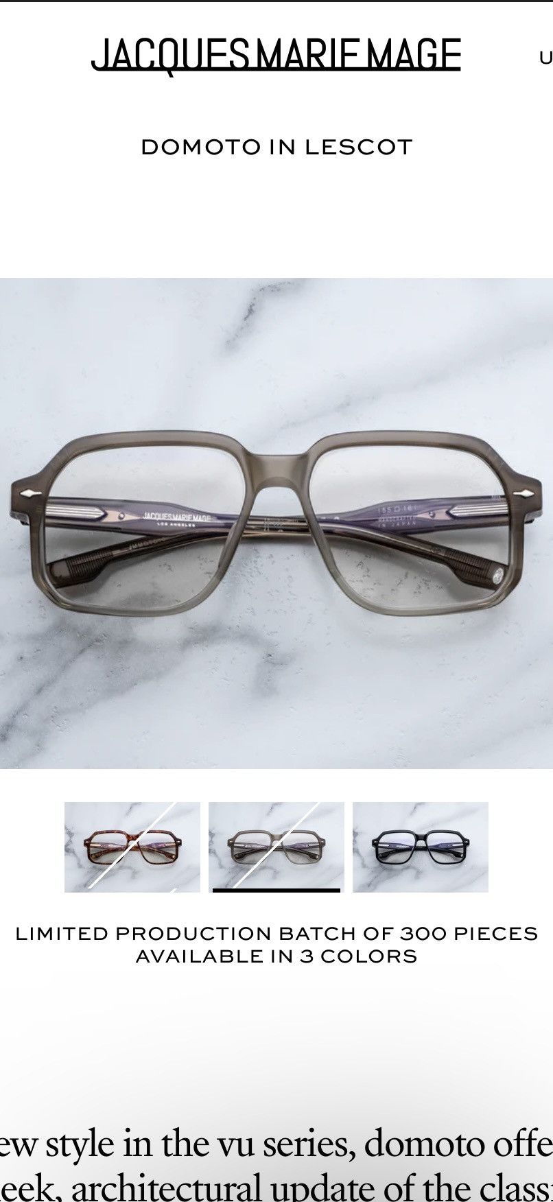 Jacques Marie Mage Jacques Marie Mage - Domoto Lescot Size ONE SIZE - 11 Thumbnail