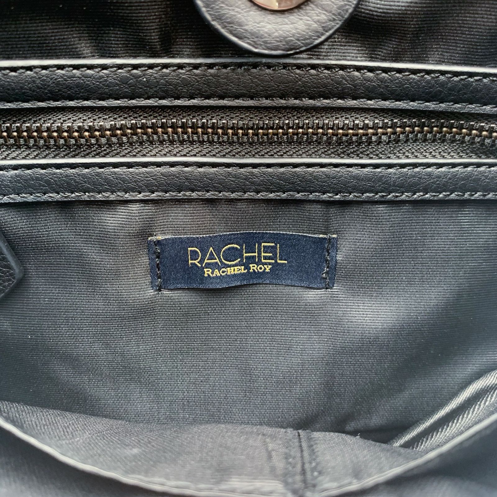 Other Rachel by Rachel Roy Black Leather Crossbody Bag Purse Size ONE SIZE - 2 Thumbnail