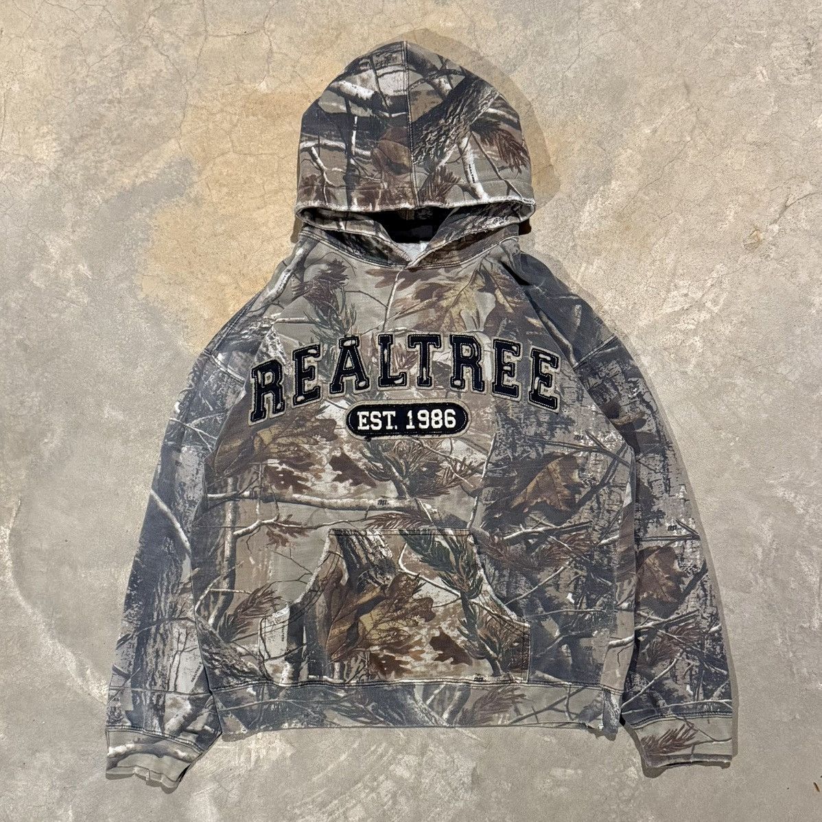 Realtree Vintage 2000s Realtree Distressed Faded Camo Hoodie ERD Y2K Size US M / EU 48-50 / 2 - 1 Thumbnail