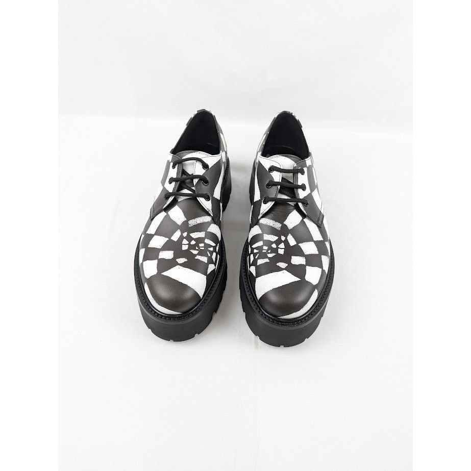 Celine o1rshd Leather Spiders Loafers in Black / White Size US 11 / EU 44 - 17 Thumbnail